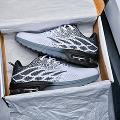 Men's Lace up Sneakers Athletic Shoes Air Cushion Shock Breathable