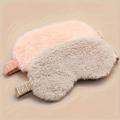 Plush Sleep Eye Mask for Travel Rest Nap Yoga Meditation