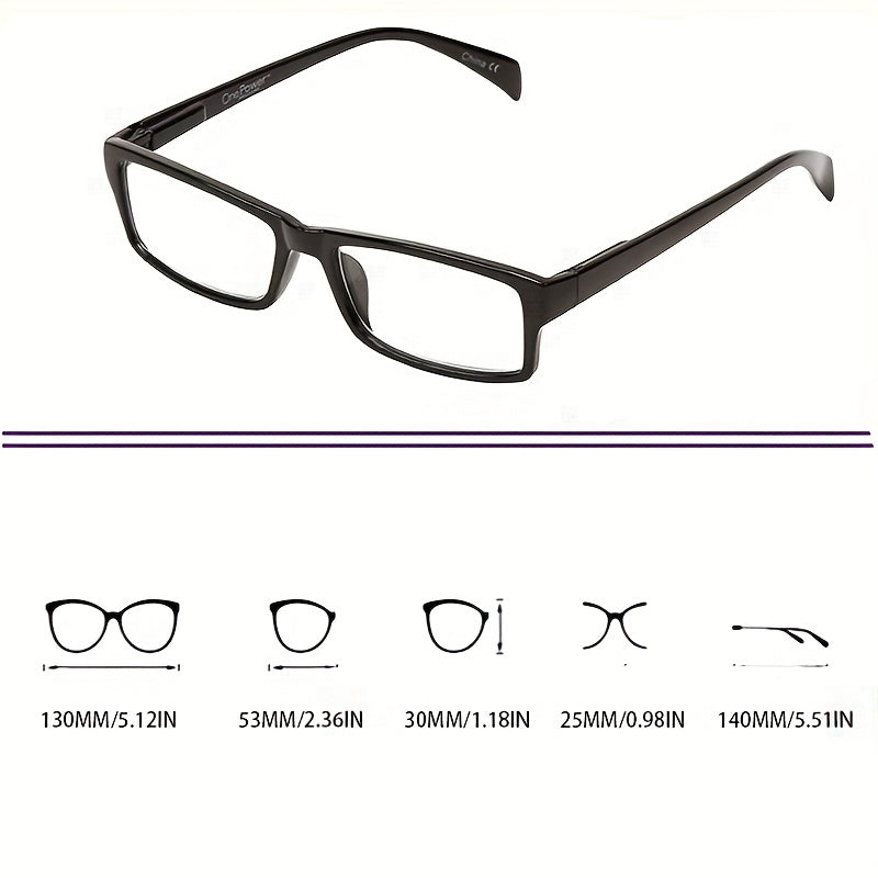 Auto Adjusting Bifocal Reading Glasses 50-250 Multifocal Readers Men Women