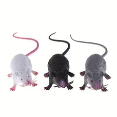 Halloween Plastic Mice Prank Props for Simulated Rodent Scare
