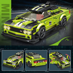 Sports Car Model Building Set - High ABS Plastic - Ideal Gift