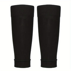 Men's Breathable Fitness Football Leg Cover&Anti Slip Socks Shin Guards