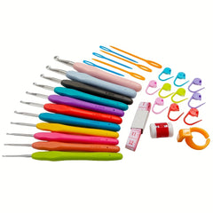 Crochet Kit w/ Storage Bag & 30pcs Accessories