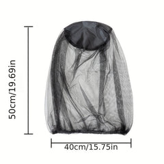 5pcs Mosquito Head Net Hat Lightweight Outdoor Bug Protection