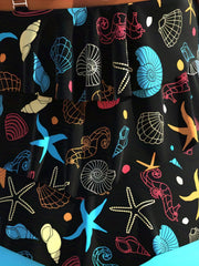 Sea Animal Print Plus Size Tankini Set