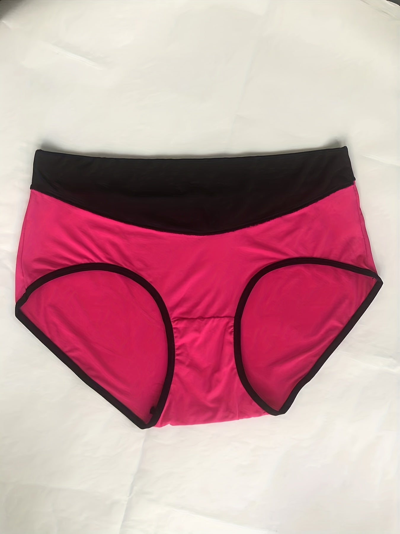 3 Pack Women's Plus High Waisted Full Briefs Set