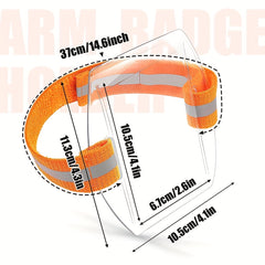 Sports Cycling Arm ID Card Holder Strap