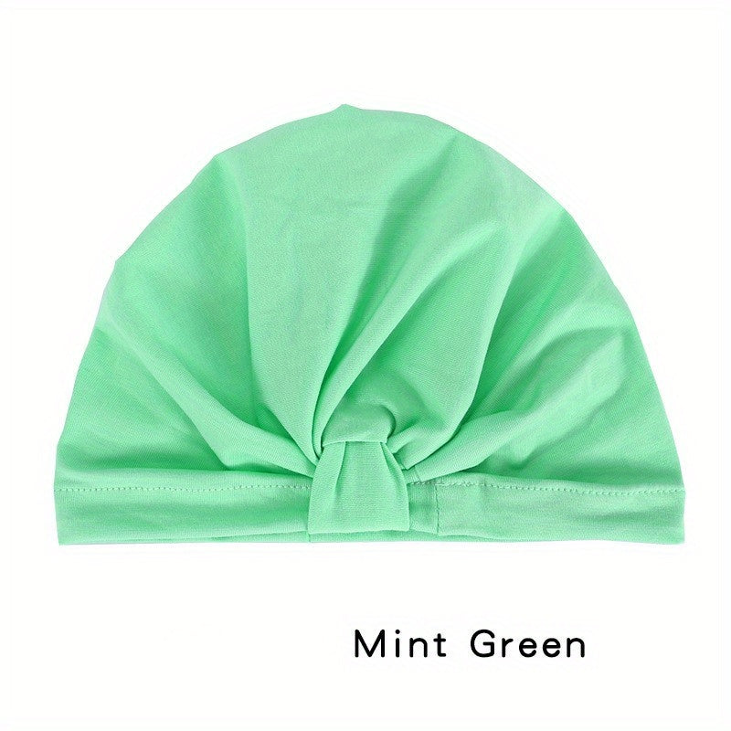Baby Hat Spring Summer High Elasticity Breathable Multicolor Turban Hat