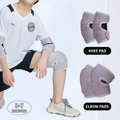Kids Knee Elbow Pads Set Bike Dance Skating Protective Gear
