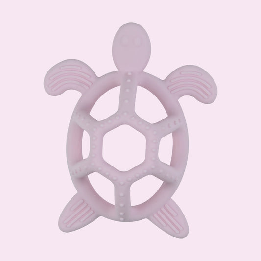 Turtle Teething Toy for Babies 3M+ BPA-Free Silicone Relief