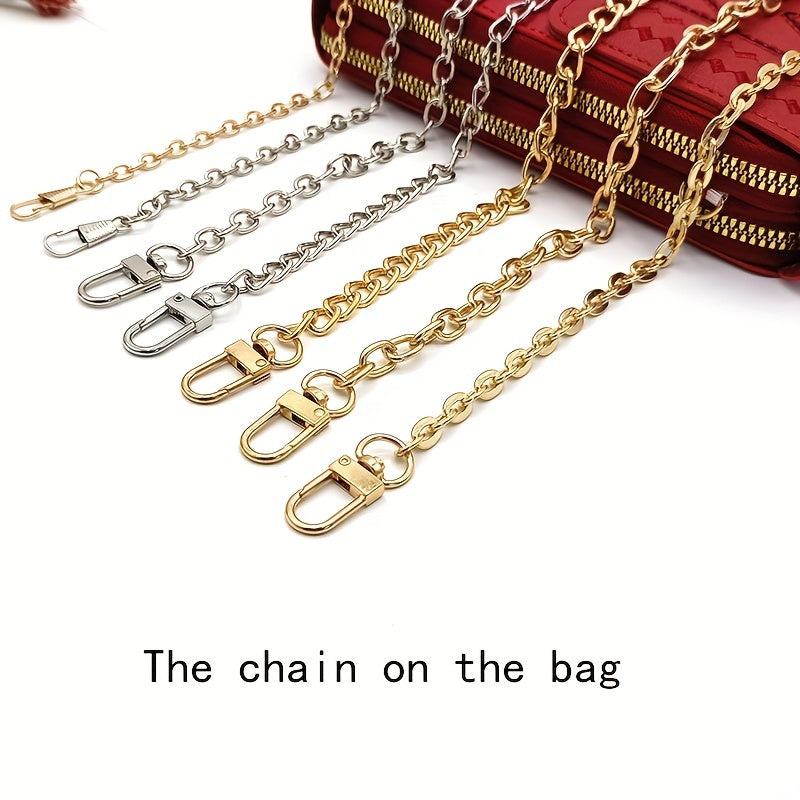 Metal Chain Bag Strap Replaceable Detachable Shoulder Bag Strap