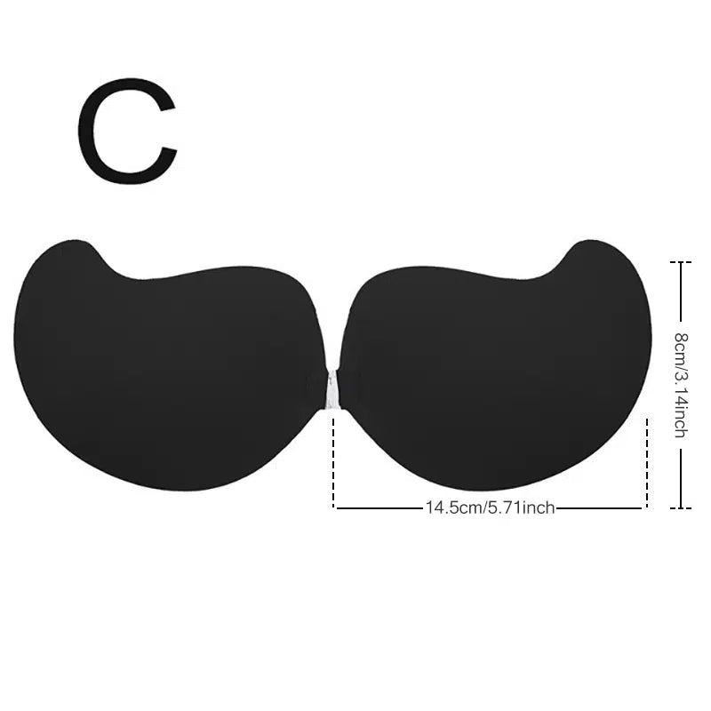 Women's Plunging Push Up Bra Adjustable Padded Lingerie