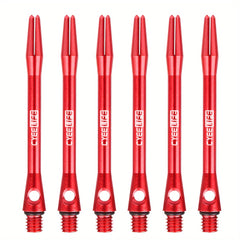 CyeeLife 6pcs 48mm Aluminium Dart Shafts Durable 2BA Dart Stems