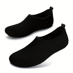 Women's Striped Water Socks Quick Drying Barefoot Beach Wading Shoes