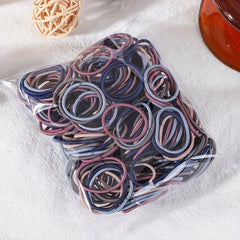 50pcs Plain Hair Tie Hair Bands Ponytail Holders Scrunchies Hair Accessories