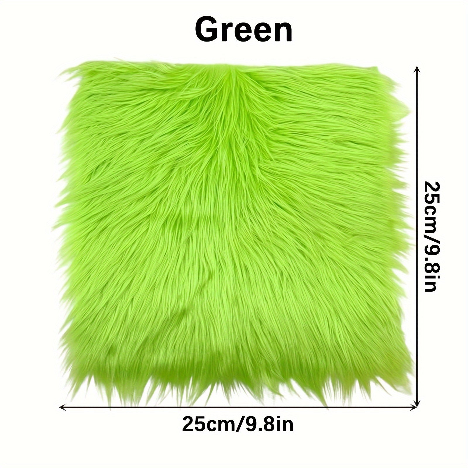 Faux Fur Fabric Doll Beard for Fursuit Cosplay Costume Dwarf Craft