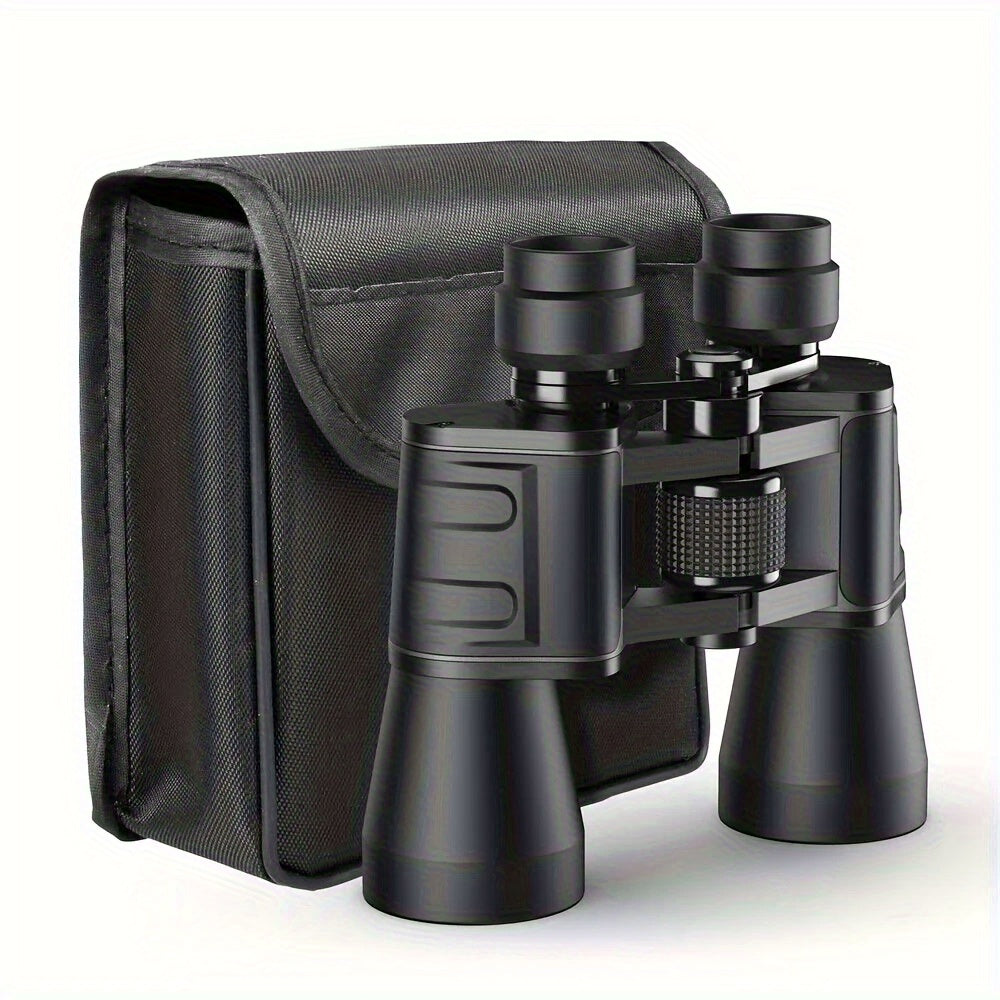 10x50 HD Binoculars with Green Illuminated Reticle & Case
