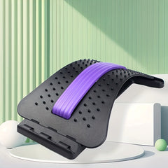 Adjustable Lumbar Spine Stretching Device for Yoga Back Support