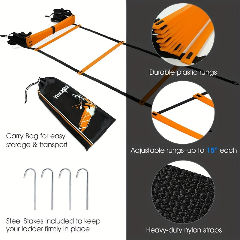 Agility Speed Ladder Football Training Set for Soccer & Football