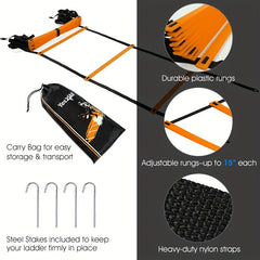 Agility Speed Ladder Football Training Set for Soccer & Football