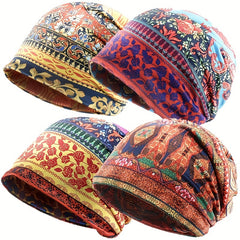 Slouchy Beanie Chemo Caps Cancer Headwear Hats Turban Skull Scarf