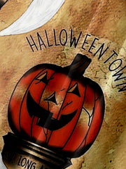 Retro Halloween Pattern Men's Shirt