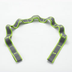 Yoga Pilates Fitness Stretching Strap Durable Polyester Elastic Band