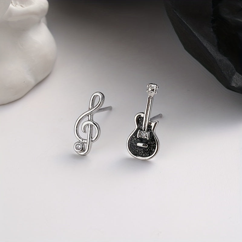 Musical Note Stud Earrings & Jewelry for Women