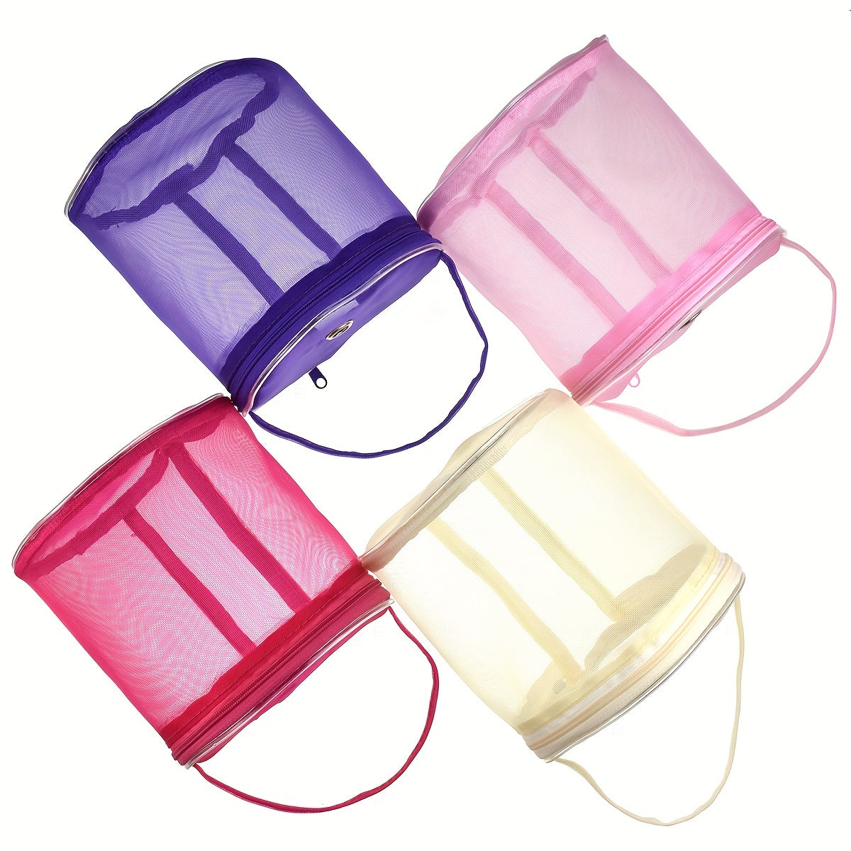 Foldable Yarn Storage Bag, Portable Knitting Yarn Balls Organizer Basket