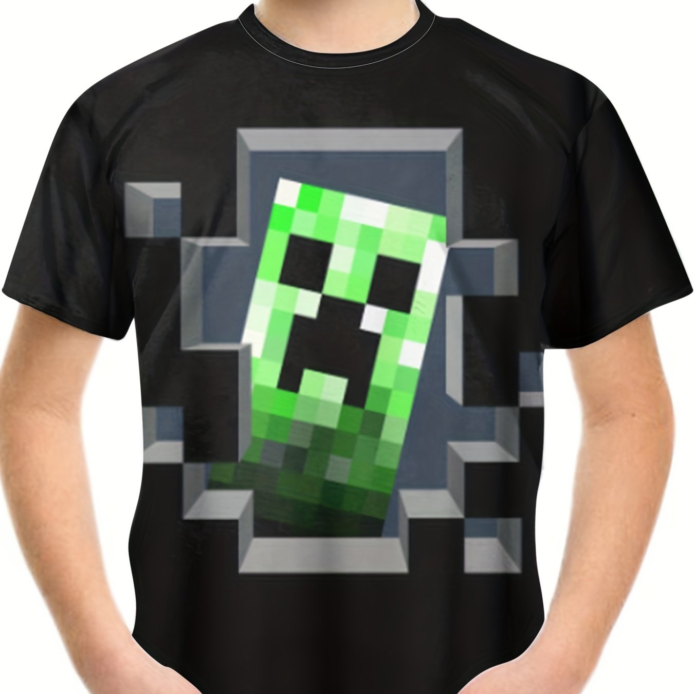 Boys Girls 3D Print Tee Stylish Street Wear