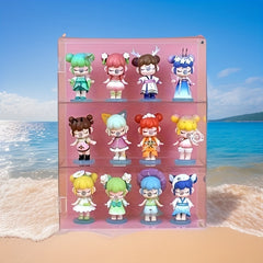 Acrylic Display Cabinet with Handle for Models and Cosmetics
