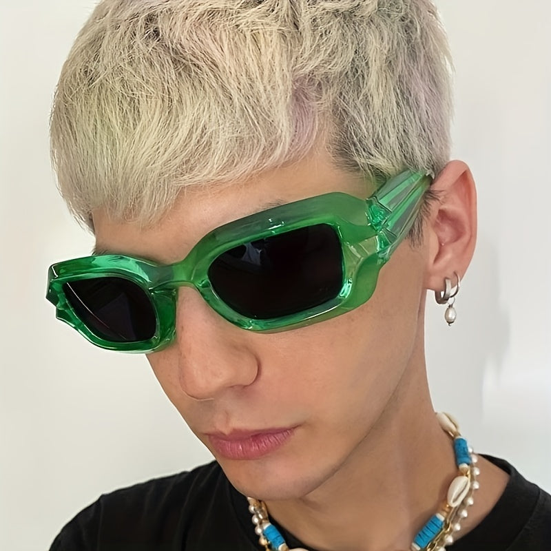 Square Sunglasses For Men UV400 Protection Sports Eyeglasses