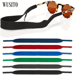 WUSITO Sunglass Strap Glasses Strap Neoprene Material Secure Eyewear