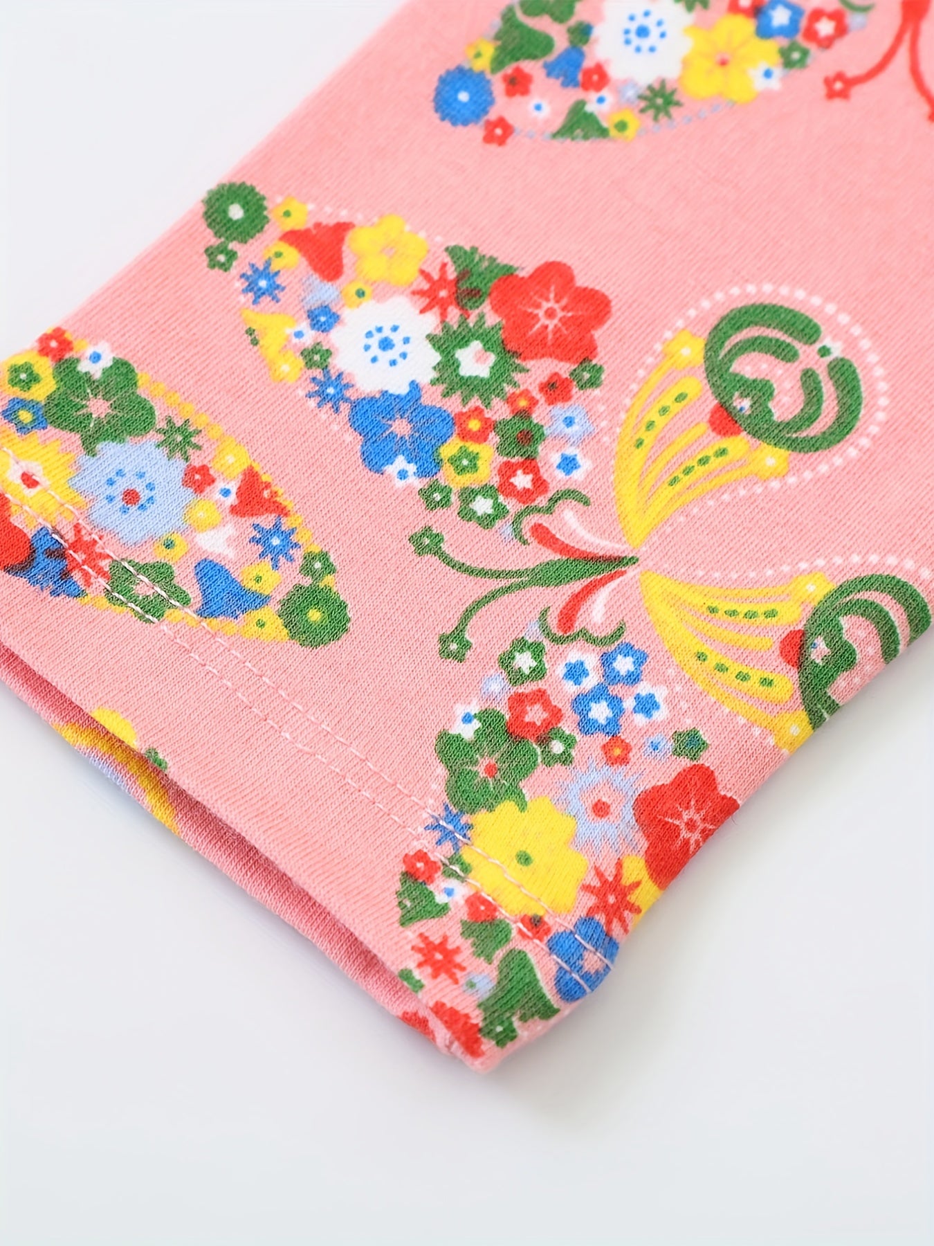 Girls Cartoon Leggings Cotton Soft Footless Floral Butterfly Pattern