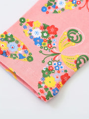 Girls Cartoon Leggings Cotton Soft Footless Floral Butterfly Pattern