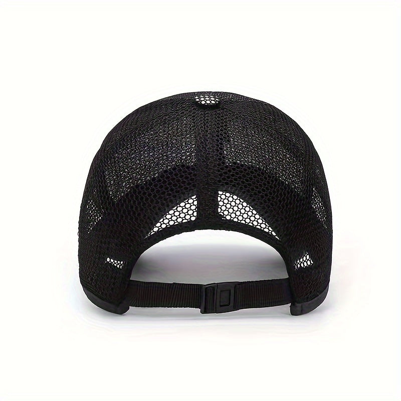 Mesh Baseball Cap Summer Outdoor Sun Cap Casual Sport Hat