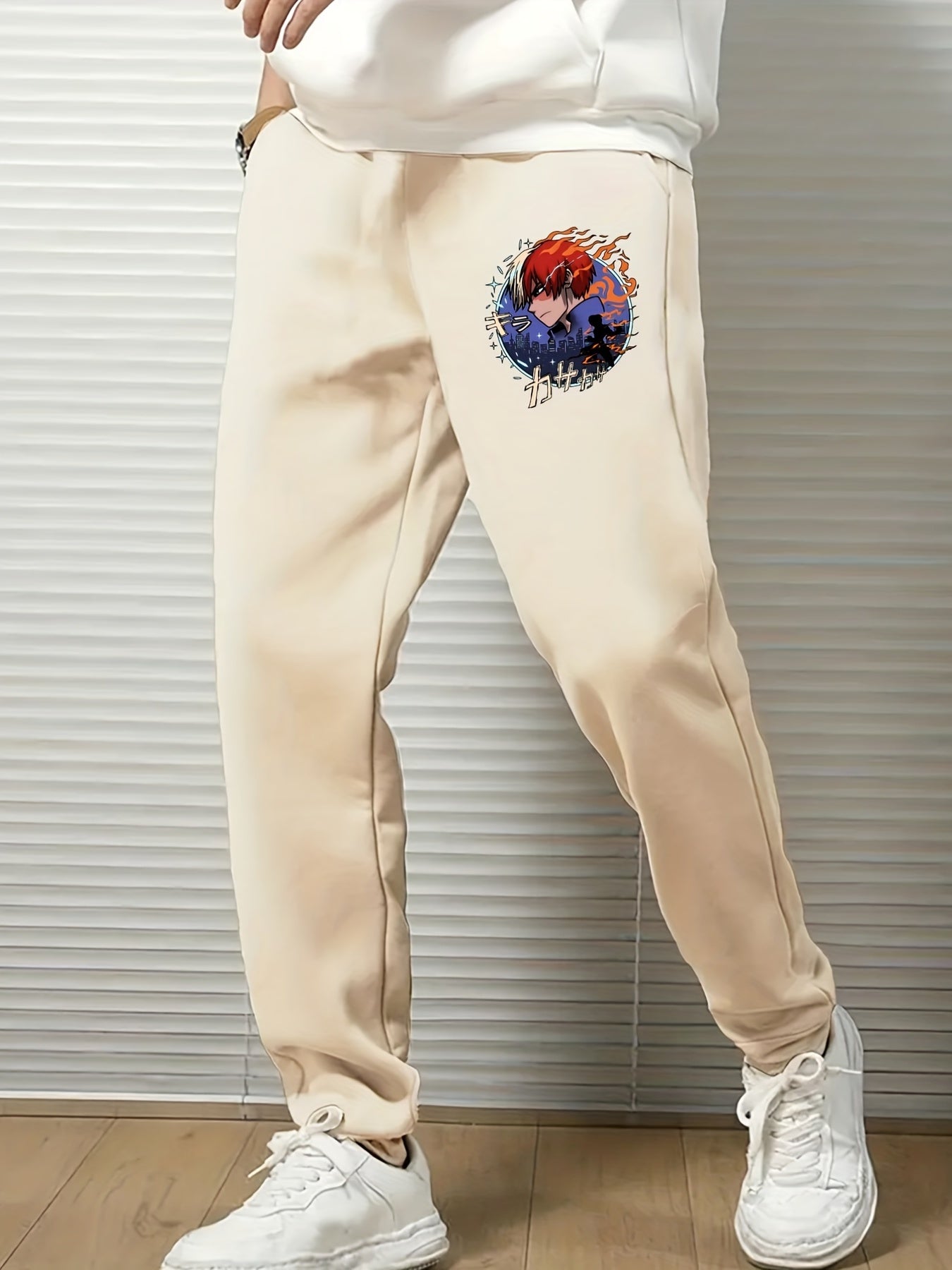 Anime Boy Men's Casual Joggers Pants Spring Summer Autumn Wear