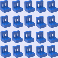 20 PCS Building Block Set Square Fence Railing for Children's DIY Scene Play
