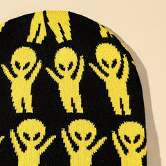 Alien Knit Beanie: Stylish & Versatile Men's Hat