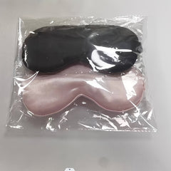 Blackout Eye Mask Embroidered Solid Blindfold for Travel Rest Yoga
