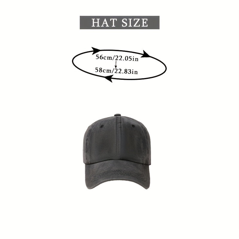 Vintage Distressed Baseball Cap Unisex Casual Dad Hat Lightweight Sun Hats