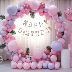 100pcs Light Pink Balloons for Birthday Wedding Baby Shower