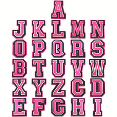 26pcs Girls Kids Teen Women Adult Clogs Sandals Shoes Decoration Pink Letters