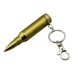 Men's 16G Memory Bullet U Disk Keychain