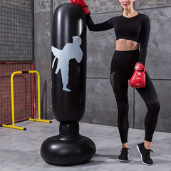 Inflatable Punching Bag for Martial Arts Training