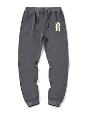 Men's Drawstring Sweatpants Loose Casual Comfy Jogger Pants
