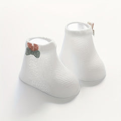 Baby Girls Cotton Socks Mesh Breathable Comfortable Casual Socks