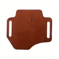 Tactical Tool Belt PU Leather Bag Portable Tool Storage Bag Holster