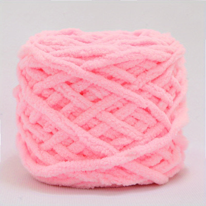 Ice Strip Thread Thick Wool Yarn Ball DIY Crochet Slipper Thread