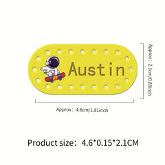 Custom Name Stickers for Kids School Clothes and Bags